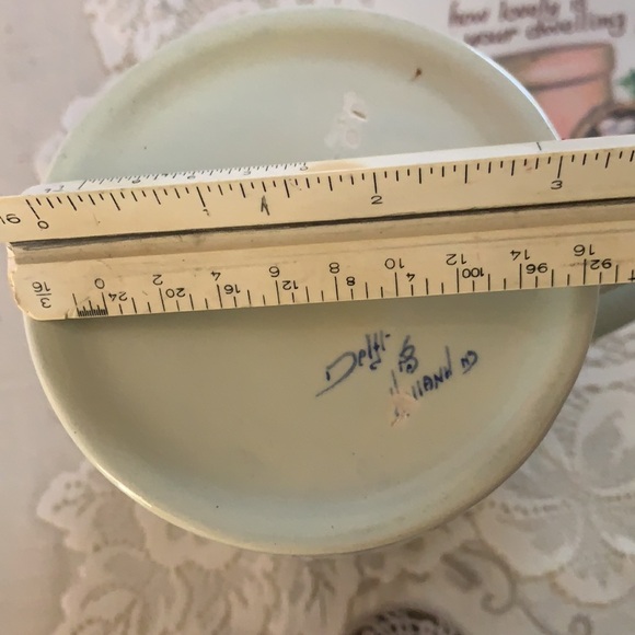 HOLLAND DELFT BLUE LARGE COFFEE CUP MUG WINDMILL SOUVENIR “KLM” VINTAGE VTG - Picture 10 of 13